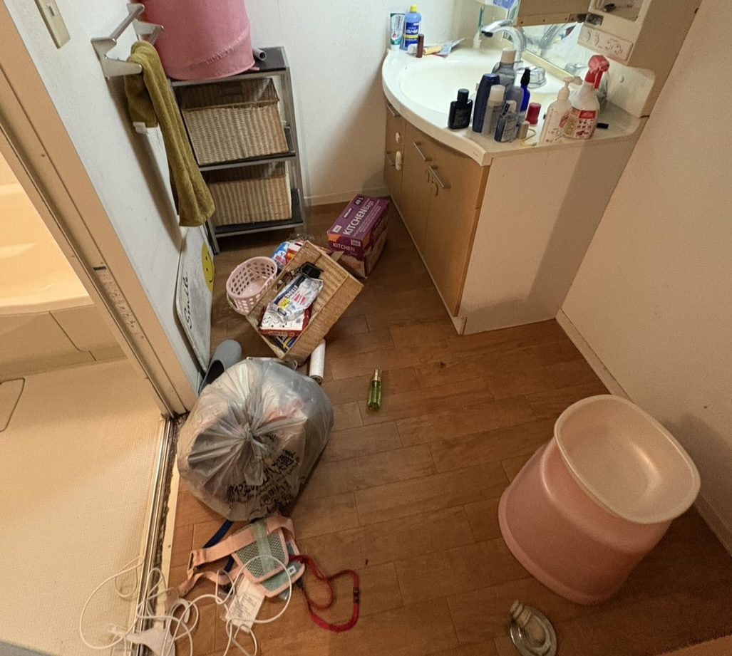 作業前の状態