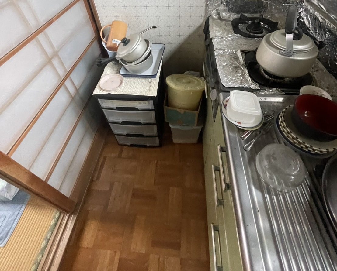 作業前の状態