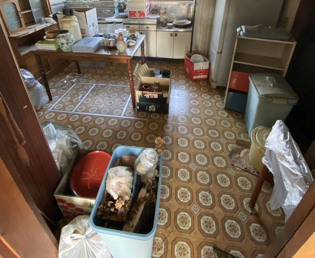 作業前の状態